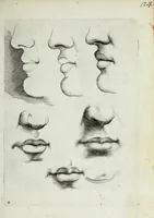 An illustration from Esemplare del'disegno in gratia Dei : principianti nell'arte della pitura et scultura posto in luce nouamente (1650)