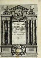 Picture 1 of 20 from Esemplare del'disegno in gratia Dei : principianti nell'arte della pitura et scultura posto in luce nouamente (1650), leaf 5