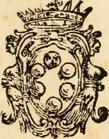 An illustration from Esequie della Maestà Christianiss. di Luigi XIII il Giusto rè di Francia e di Nauarra. Celebrate in Firenze dall'Altezza Serenis. di Ferdinando II gran duca di Toscana (1644)