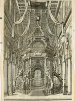 An illustration from Esequie del serenissimo Ferdinando II, gran duca di Toscana celebrate in Firenze dal serenissimo gran duca Cosimo III (1671)