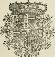 An illustration from Esequie di Filippo IV. cattolico re di Spagna : celebrate in Firenze dal serenissimo Ferdinando II. gran duca di Toscana (1665)