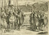 An illustration from Eseqvie d'Arrigo qvarto cristianissimo re di Francia, e di Navarra : celebrate in Firenze dal serenissimo don Cosimo II granduca di Toscana (1610)