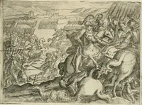 An illustration from Eseqvie d'Arrigo qvarto cristianissimo re di Francia, e di Navarra : celebrate in Firenze dal serenissimo don Cosimo II granduca di Toscana (1610)