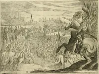 An illustration from Eseqvie d'Arrigo qvarto cristianissimo re di Francia, e di Navarra : celebrate in Firenze dal serenissimo don Cosimo II granduca di Toscana (1610)