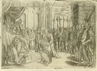 An illustration from Eseqvie d'Arrigo qvarto cristianissimo re di Francia, e di Navarra : celebrate in Firenze dal serenissimo don Cosimo II granduca di Toscana (1610)