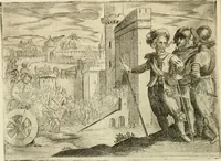 An illustration from Eseqvie d'Arrigo qvarto cristianissimo re di Francia, e di Navarra : celebrate in Firenze dal serenissimo don Cosimo II granduca di Toscana (1610)