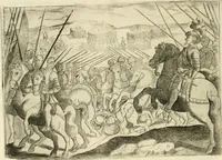 An illustration from Eseqvie d'Arrigo qvarto cristianissimo re di Francia, e di Navarra : celebrate in Firenze dal serenissimo don Cosimo II granduca di Toscana (1610)