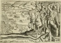An illustration from Eseqvie d'Arrigo qvarto cristianissimo re di Francia, e di Navarra : celebrate in Firenze dal serenissimo don Cosimo II granduca di Toscana (1610)