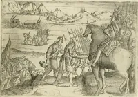 An illustration from Eseqvie d'Arrigo qvarto cristianissimo re di Francia, e di Navarra : celebrate in Firenze dal serenissimo don Cosimo II granduca di Toscana (1610)