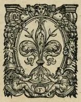 An illustration from Eseqvie del divino Michelagnolo Bvonarroti : celebrate in Firenze dall' Accademia de pittori, scultori, & architettori, nella chiesa di S. Lorenzo il di 14. luglio MDLXIIII (1564)