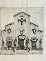 Picture 4 of 6 from Eseqvie della maestà cesarea dell'imperadore Ferdinando II : celebrate dall'altezza sereniss. di Ferdinando II, gran duca di Toscana, nell'insigne collegiata di San Lorenzo, il dì 2. d'aprile 1637 (1638), leaf 75