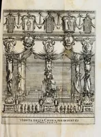 An illustration from Eseqvie della maestà cesarea dell'imperadore Ferdinando II : celebrate dall'altezza sereniss. di Ferdinando II, gran duca di Toscana, nell'insigne collegiata di San Lorenzo, il dì 2. d'aprile 1637 (1638)