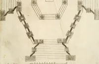 An illustration from Eseqvie reali alla Catt. Maestà del rè d. Filippo IV. celebrate in Milano alli 17. decembre 1665 per ordine dell'eccellentissimò signore il sig. d. Lvigi de Guzman Ponze de Leon ... in esecuzione del comandamento dell'avgvstissima reina Maria Anna nostra signora (1665)