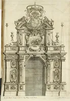 An illustration from Eseqvie reali alla Catt. Maestà del rè d. Filippo IV. celebrate in Milano alli 17. decembre 1665 per ordine dell'eccellentissimò signore il sig. d. Lvigi de Guzman Ponze de Leon ... in esecuzione del comandamento dell'avgvstissima reina Maria Anna nostra signora (1665)