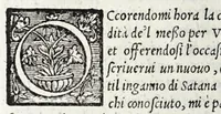 An illustration from Esortatione al martirio (1552)
