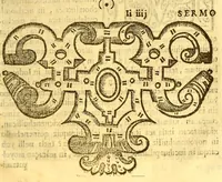 An illustration from Espeio divino en lengua mexicana, : en que pueden verse los padres, y tomar documento para acertar a doctrinar bien a sus hijos, y aficionallos alas virtudes. (1607)