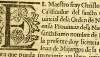 An illustration from Espeio divino en lengua mexicana, : en que pueden verse los padres, y tomar documento para acertar a doctrinar bien a sus hijos, y aficionallos alas virtudes. (1607)