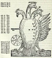 Picture 17 of 35 from Espositione dell'XI. et XII. cap. del IIII. lib. d'Esdra : sopra gli accidenti passati, presenti, & futuri della reuolutione del grande & tremendo imperio dell'aquila, quarta, & ultima monarchia nel mondo (1571), leaf 74