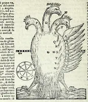 Picture 18 of 35 from Espositione dell'XI. et XII. cap. del IIII. lib. d'Esdra : sopra gli accidenti passati, presenti, & futuri della reuolutione del grande & tremendo imperio dell'aquila, quarta, & ultima monarchia nel mondo (1571), leaf 84