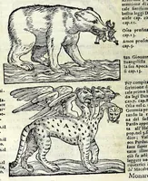 Picture 20 of 35 from Espositione dell'XI. et XII. cap. del IIII. lib. d'Esdra : sopra gli accidenti passati, presenti, & futuri della reuolutione del grande & tremendo imperio dell'aquila, quarta, & ultima monarchia nel mondo (1571), leaf 92