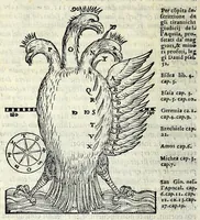 Picture 21 of 35 from Espositione dell'XI. et XII. cap. del IIII. lib. d'Esdra : sopra gli accidenti passati, presenti, & futuri della reuolutione del grande & tremendo imperio dell'aquila, quarta, & ultima monarchia nel mondo (1571), leaf 94