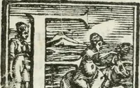 An illustration from Esposizione dell' apparato fatto nella solennita della canonizatione di Pietro d'Alcantara de Minori osservanti riformati di S. Francesco : e celebrato nella chiesa di S. Maria de gl' Angioli da R.R. P.P. del medesimo ordine nell' augusta citta di Torino (1669)