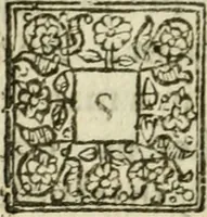 An illustration from The essaies of Sr. Francis Bacon ... His religious meditations. Places of perswasion and disswasion. Seene and allowed (1613)
