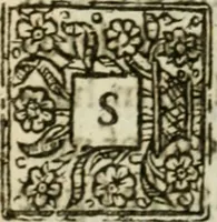 An illustration from The essaies of Sr. Francis Bacon ... His religious meditations. Places of perswasion and disswasion. Seene and allowed (1613)