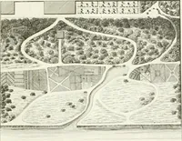 Picture 16 of 122 from Essai sur la composition et l'ornement des jardins : ou, Recueil de plans de jardins de ville et de campagne, de fabriques propres à leur décoration, et de machines pour élever les eaux ; ouvrage faisant suite à l'Almanach du bon jardinier (1823), leaf 101
