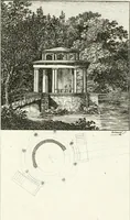 Picture 50 of 122 from Essai sur la composition et l'ornement des jardins : ou, Recueil de plans de jardins de ville et de campagne, de fabriques propres à leur décoration, et de machines pour élever les eaux ; ouvrage faisant suite à l'Almanach du bon jardinier (1823), leaf 153