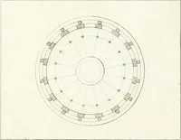 Picture 58 of 122 from Essai sur la composition et l'ornement des jardins : ou, Recueil de plans de jardins de ville et de campagne, de fabriques propres à leur décoration, et de machines pour élever les eaux ; ouvrage faisant suite à l'Almanach du bon jardinier (1823), leaf 163