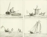 An illustration from Essai sur la composition et l'ornement des jardins : ou, Recueil de plans de jardins de ville et de campagne, de fabriques propres à leur décoration, et de machines pour élever les eaux ; ouvrage faisant suite à l'Almanach du bon jardinier (1823)