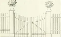 Picture 85 of 122 from Essai sur la composition et l'ornement des jardins : ou, Recueil de plans de jardins de ville et de campagne, de fabriques propres à leur décoration, et de machines pour élever les eaux ; ouvrage faisant suite à l'Almanach du bon jardinier (1823), leaf 195