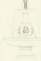 An illustration from Essai sur la composition et l'ornement des jardins : ou, Recueil de plans de jardins de ville et de campagne, de fabriques propres à leur décoration, et de machines pour élever les eaux ; ouvrage faisant suite à l'Almanach du bon jardinier (1823)