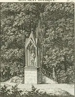 Picture 104 of 122 from Essai sur la composition et l'ornement des jardins : ou, Recueil de plans de jardins de ville et de campagne, de fabriques propres à leur décoration, et de machines pour élever les eaux ; ouvrage faisant suite à l'Almanach du bon jardinier (1823), leaf 217