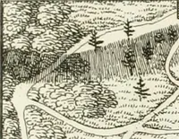 An illustration from Essai sur la composition et l'ornement des jardins : ou, Recueil de plans de jardins de ville et de campagne, de fabriques propres à leur décoration, et de machines pour élever les eaux ; ouvrage faisant suite à l'Almanach du bon jardinier (1823)