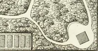 An illustration from Essai sur la composition et l'ornement des jardins : ou, Recueil de plans de jardins de ville et de campagne, de fabriques propres à leur décoration, et de machines pour élever les eaux ; ouvrage faisant suite à l'Almanach du bon jardinier (1823)