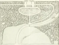 Picture 10 of 122 from Essai sur la composition et l'ornement des jardins : ou, Recueil de plans de jardins de ville et de campagne, de fabriques propres à leur décoration, et de machines pour élever les eaux ; ouvrage faisant suite à l'Almanach du bon jardinier (1823), leaf 89