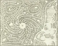 Picture 14 of 122 from Essai sur la composition et l'ornement des jardins : ou, Recueil de plans de jardins de ville et de campagne, de fabriques propres à leur décoration, et de machines pour élever les eaux ; ouvrage faisant suite à l'Almanach du bon jardinier (1823), leaf 97