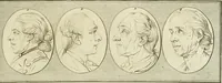 An illustration from Essai sur la physiognomonie : destiné a faire connoître l'homme & à le faire aimer (1781)