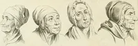An illustration from Essai sur la physiognomonie : destiné a faire connoître l'homme & à le faire aimer (1781)