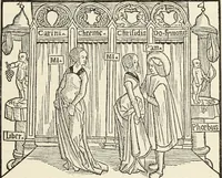 An illustration from Essai sur l'histoire du théâtre : la mise en scène, le décor, le costume, l'architecture, l'éclairage, l'hygiène (1893)