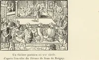 An illustration from Essai sur l'histoire du théâtre : la mise en scène, le décor, le costume, l'architecture, l'éclairage, l'hygiène (1893)