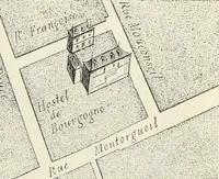 An illustration from Essai sur l'histoire du théâtre : la mise en scène, le décor, le costume, l'architecture, l'éclairage, l'hygiène (1893)