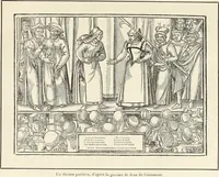 An illustration from Essai sur l'histoire du théâtre : la mise en scène, le décor, le costume, l'architecture, l'éclairage, l'hygiène (1893)