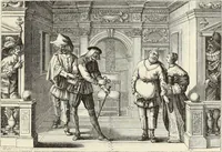 An illustration from Essai sur l'histoire du théâtre : la mise en scène, le décor, le costume, l'architecture, l'éclairage, l'hygiène (1893)