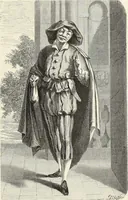 An illustration from Essai sur l'histoire du théâtre : la mise en scène, le décor, le costume, l'architecture, l'éclairage, l'hygiène (1893)
