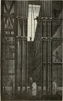 An illustration from Essai sur l'histoire du théâtre : la mise en scène, le décor, le costume, l'architecture, l'éclairage, l'hygiène (1893)