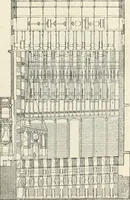 An illustration from Essai sur l'histoire du théâtre : la mise en scène, le décor, le costume, l'architecture, l'éclairage, l'hygiène (1893)