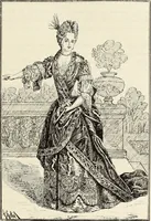 An illustration from Essai sur l'histoire du théâtre : la mise en scène, le décor, le costume, l'architecture, l'éclairage, l'hygiène (1893)